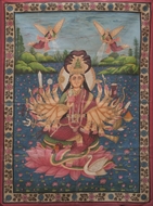Picture of PAINTING ON CLOTH OF PADMAVATI DEVI