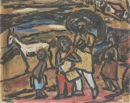 Picture of KRISHNAJI HOWLAJI ARA (1914 - 1985) / K H ARA