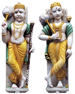 Picture of PAIR OF CELESTIAL DWARPALS (Guards)