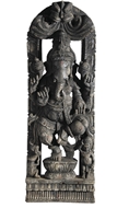 Picture of Ganesha - Carved in Wood