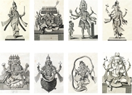 Picture of AVATARS OF HINDU DEITIES / Pierre Sonnerat