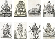 Picture of AVATARS OF HINDU DEITIES / Pierre Sonnerat