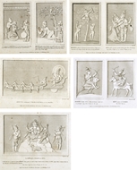 Picture of FRENCH PRINTS of HINDU DEITIES