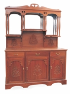 Picture of A solid Burma teakwood sideboard or bar cabinet (lot 45)