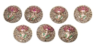 Picture of An impressive set of seven Sherwani Buttons