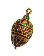 Picture of A traditional south-Indian (Probably Chettinad) Mango shaped Pendant