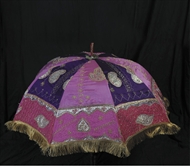 Picture of A South Indian ceremonial silk umbrella
