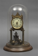 Picture of An enamel dial mantle clock