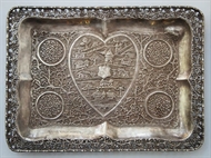 Picture of A rectangular Colonial Silver tray