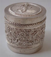 Picture of A very fine intricately carved Rajasthani Silver box