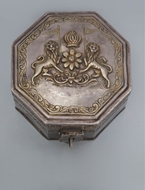 Picture of A very attractive Rajasthani Silver and partially gilded Ittardhan