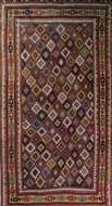 Picture of A Kurdish Quchan Kilim iconography