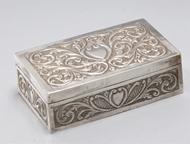 Picture of An Indian silver ‘paandan’