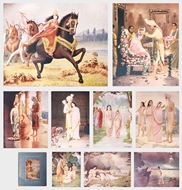 Picture of OTTO ROTHFELD &  MAHARANEE SUNITY DEVEE (1876 - 1932 and 1864 - 1933)