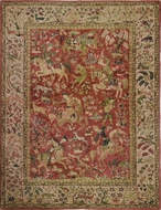 Picture of A fine pictorial Kashan Style Carpet
