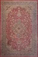 Picture of A very fine intricately hand woven woolen Amritsari Carpet