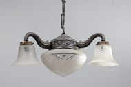 Picture of A French brass ceiling light