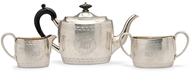 Picture of A Victorian bachelor’s composite three piece tea service