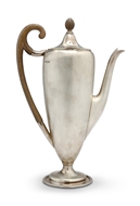 Picture of A silver coffee pot