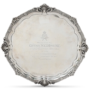 Picture of A silver presentation salver