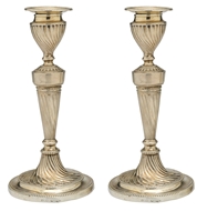Picture of A pair of late Victorian desk candlesticks