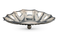 Picture of An Edwardian silver shell shaped dish