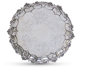 Picture of A Victorian circular waiter