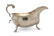 Picture of A silver sauceboat