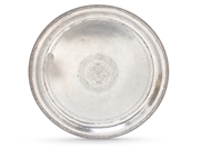 Picture of An Indian silver salver