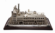 Picture of An exceptionally fantastic commemorative architectural model depicting a textile mill in Bombay