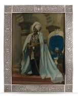 Picture of An exceptionally large & very rare Indian silver photograph frame