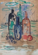 Picture of KRISHNAJI HOWLAJI ARA (1914 - 1985) / K H ARA