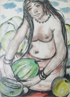 Picture of KRISHNAJI HOWLAJI ARA (1914 - 1985) / K H ARA