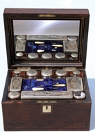 Picture of A VICTORIAN COROMANDEL FITTED VANITY BOX