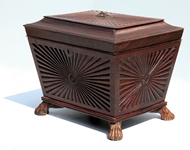 Picture of A ROSEWOOD WINE COOLER