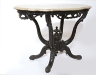 Picture of A VICTORIAN STYLE MAHOGANY CENTRE TABLE