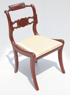 Picture of A SET OF SIX REGENCY ROSEWOOD DINING CHAIRS
