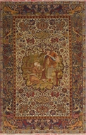 Picture of A VERY FINE TABRIZ CARPET