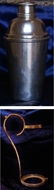 Picture of A silver cocktail shaker