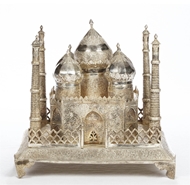 Picture of A very fine north -Indian Silver , model of the Taj Mahal