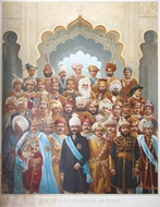 Picture of THE RULING PRINCES OF INDIA, DURING THE DELHI DURBAR