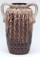 Picture of A LARGE POTTERY VASE WITH DRIP GLAZE