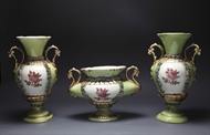 Picture of THREE GEORGIAN ENGLISH VASES