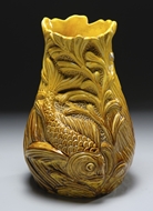 Picture of A CONTINENTAL STONEWARE VASE