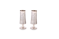 Picture of A PAIR OF HALLMARKED SILVER WEDDING GOBLETS
