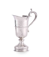 Picture of A COMMEMORATIVE HALLMARKED SILVER CREAM JUG