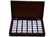 Picture of HALLMARKED COLLECTION OF 36 GREAT CARS SILVER INGOTS
