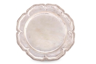 Picture of A FINE SILVER ROUND SERVING DISH