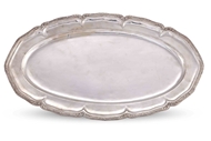 Picture of A FINE SILVER OVAL DISH