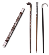 Picture of AN INDIAN SILVER GENTS BATON